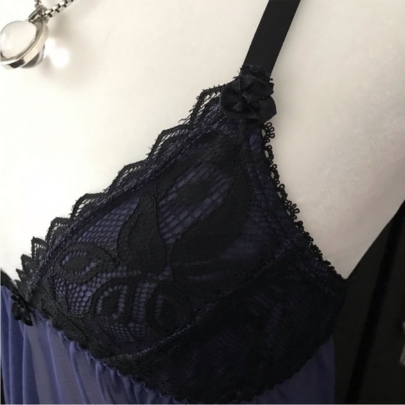 Tart Noir Purple and Black Chemise - Size Small - Picture 4 of 8